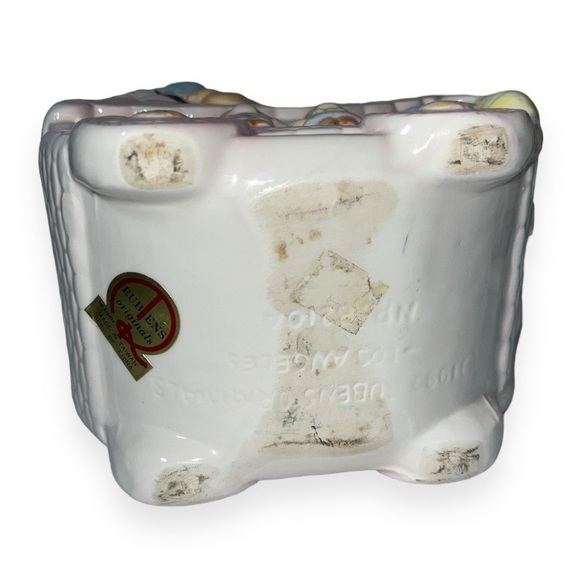 Vintage Rubens Originals 1990 Planter Japan Ceramic Buggy Teddy Pottery 6210A‎ - Picture 7 of 7